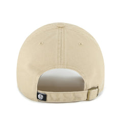 Brooklyn Nets '47 Logo Clean Up Adjustable Hat - Khaki | 47 brand for sale