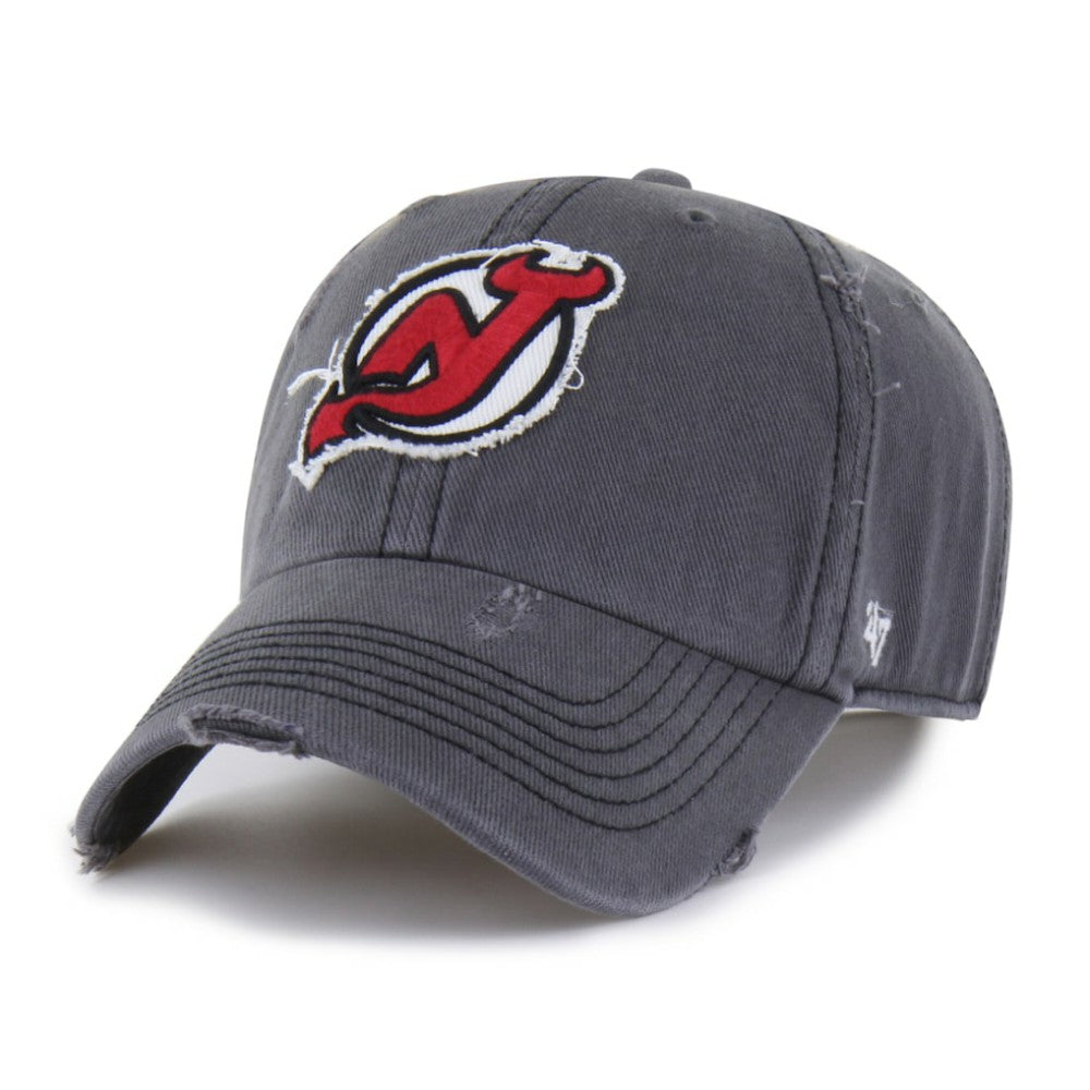 New Jersey Devils '47 Weathered Clean Up Adjustable Hat Charcoal