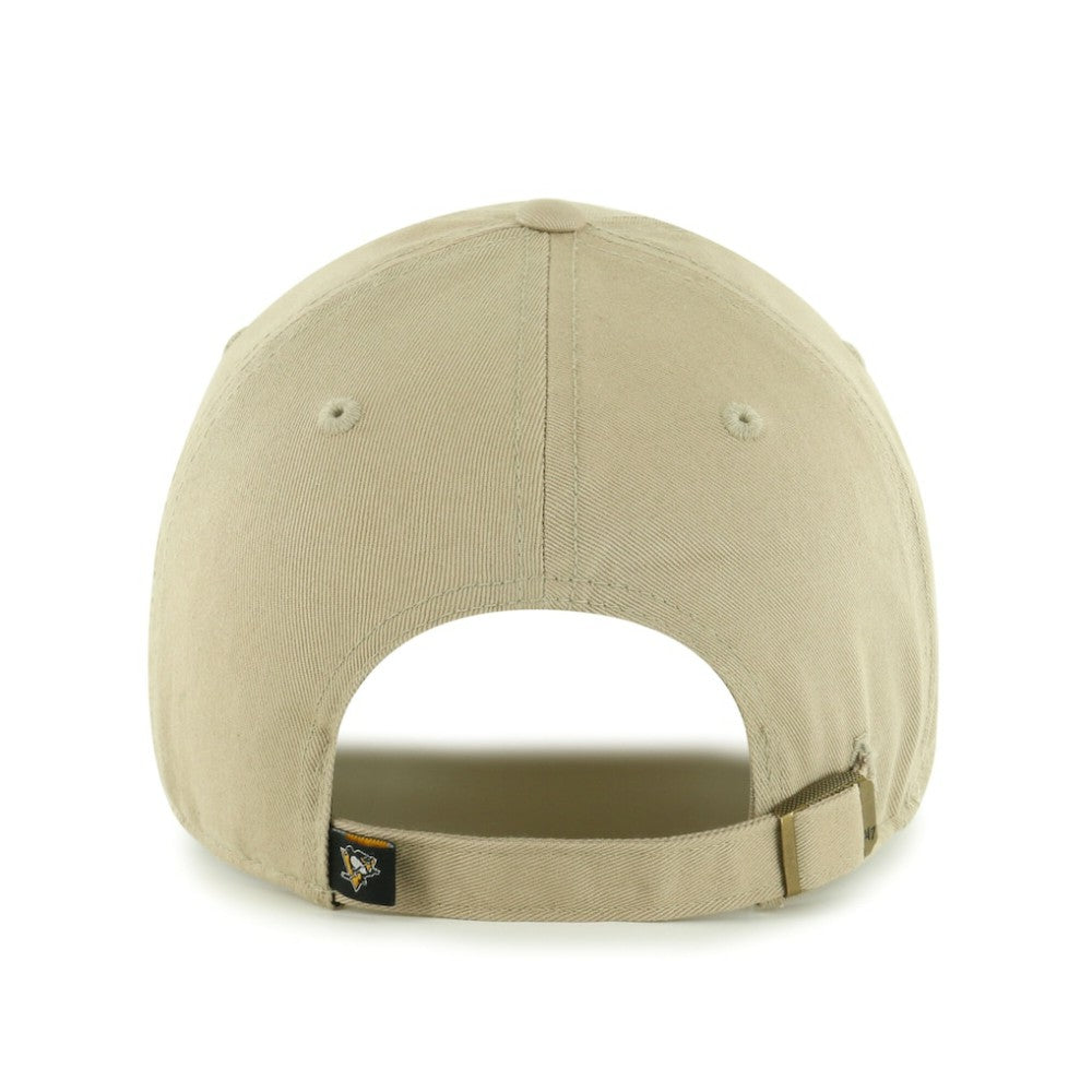 Pittsburgh Penguins '47 Logo Clean Up Adjustable Hat Khaki
