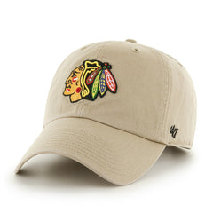 Chicago Blackhawks '47 Logo Clean Up Adjustable Hat Khaki