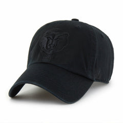 Memphis Grizzlies '47 Black on Black Clean Up Adjustable Hat | 47 brand on sale
