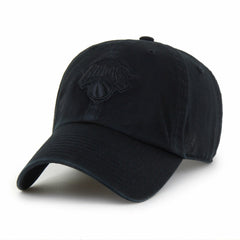 New York Knicks '47 Black on Black Clean Up Adjustable Hat | 47 brand cheap