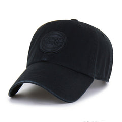 Detroit Pistons '47 Black on Black Clean Up Adjustable Hat | 47 brand cheap