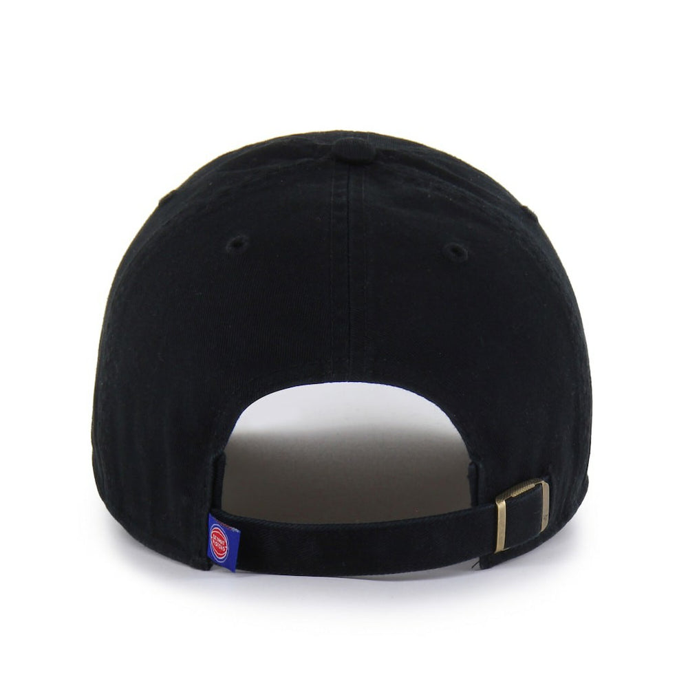 Detroit Pistons '47 Black on Black Clean Up Adjustable Hat | 47 brand cheap