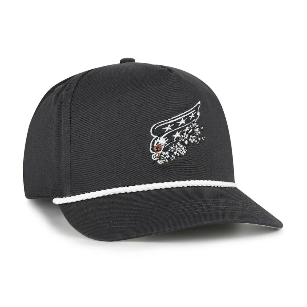 Washington Capitals '47 Cherry Blossom Rope Hitch Adjustable Hat Charcoal