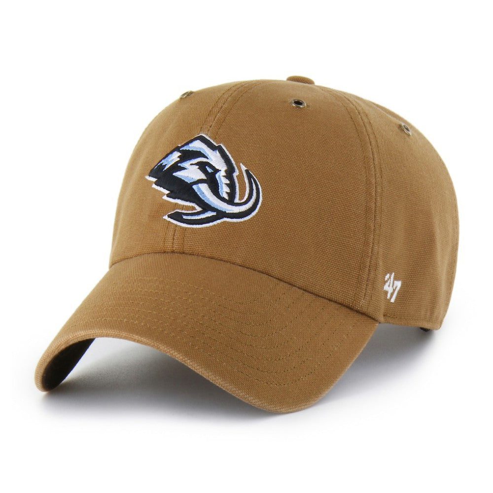 Utah Mammoth Carhartt x '47 Clean Up Adjustable Hat Brown