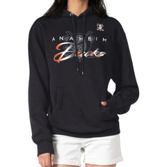 Anaheim Ducks G-III 4Her by Carl Banks Shadow Logo Fleece Pullover Hoodie Black