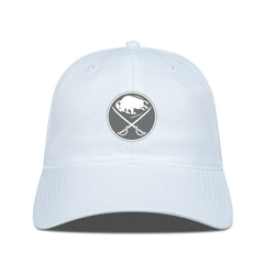 Buffalo Sabres Levelwear Matrix Slate & Snow Unstructured Adjustable Hat White