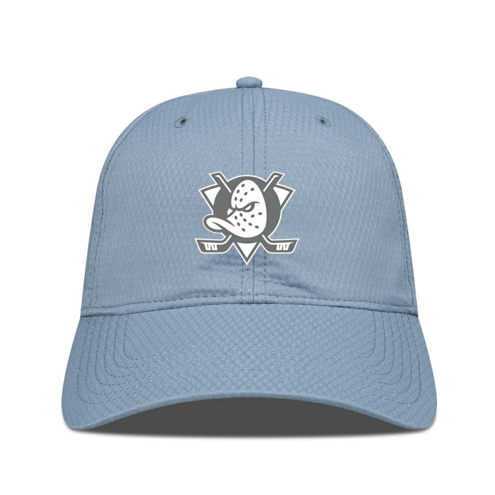 Anaheim Ducks Levelwear Matrix Slate & Snow Unstructured Adjustable Hat Blue