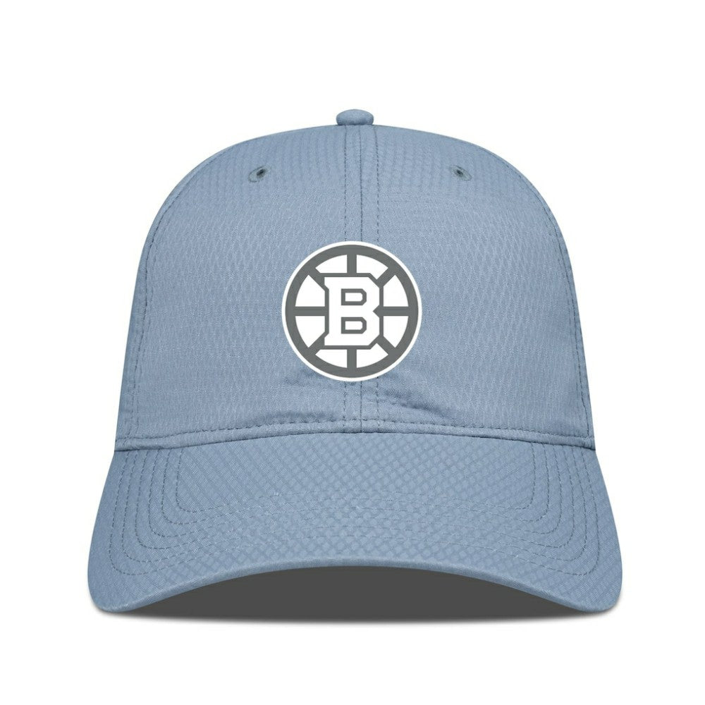 Boston Bruins Levelwear Matrix Slate & Snow Unstructured Adjustable Hat Blue