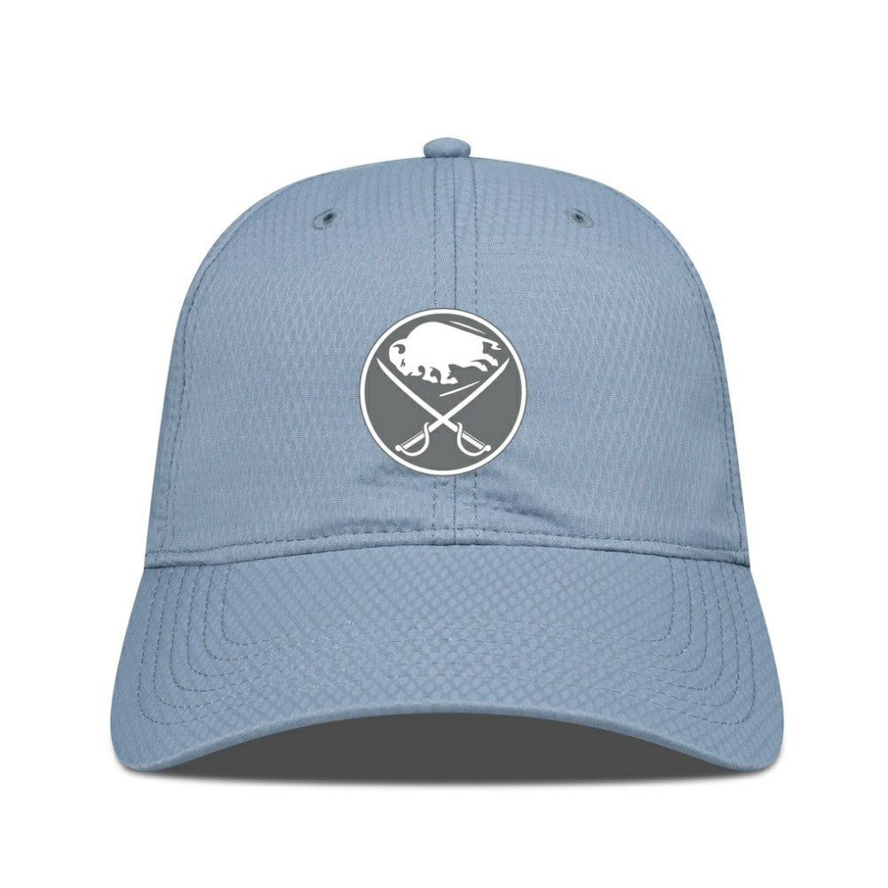 Buffalo Sabres Levelwear Matrix Slate & Snow Unstructured Adjustable Hat Blue