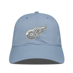Detroit Red Wings Levelwear Matrix Slate & Snow Unstructured Adjustable Hat Blue