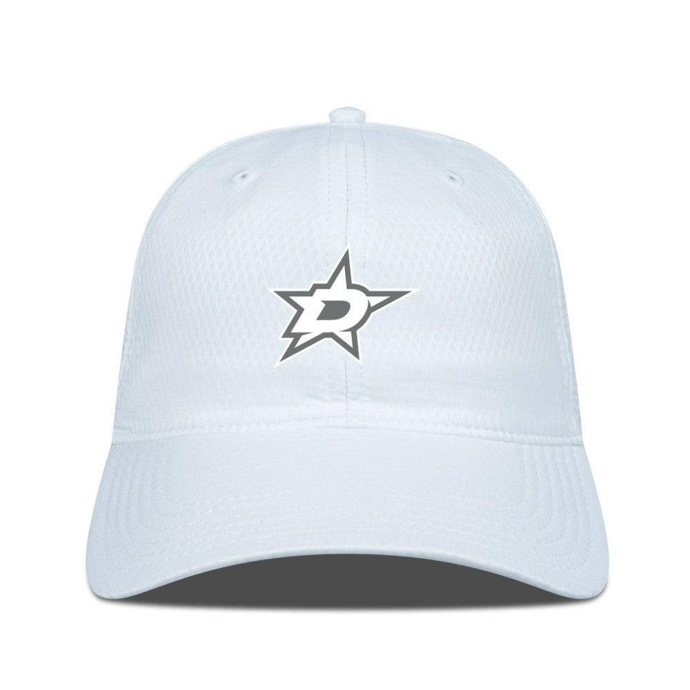 Dallas Stars Levelwear Matrix Slate & Snow Unstructured Adjustable Hat White
