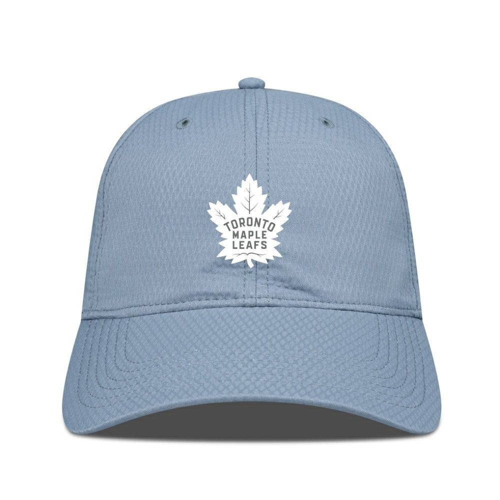 Toronto Maple Leafs Levelwear Matrix Slate & Snow Unstructured Adjustable Hat Gray