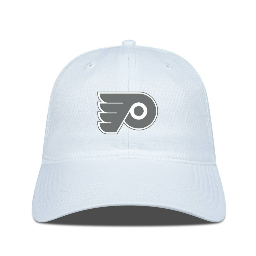 Philadelphia Flyers Levelwear Matrix Slate & Snow Unstructured Adjustable Hat White