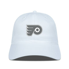 Philadelphia Flyers Levelwear Matrix Slate & Snow Unstructured Adjustable Hat White
