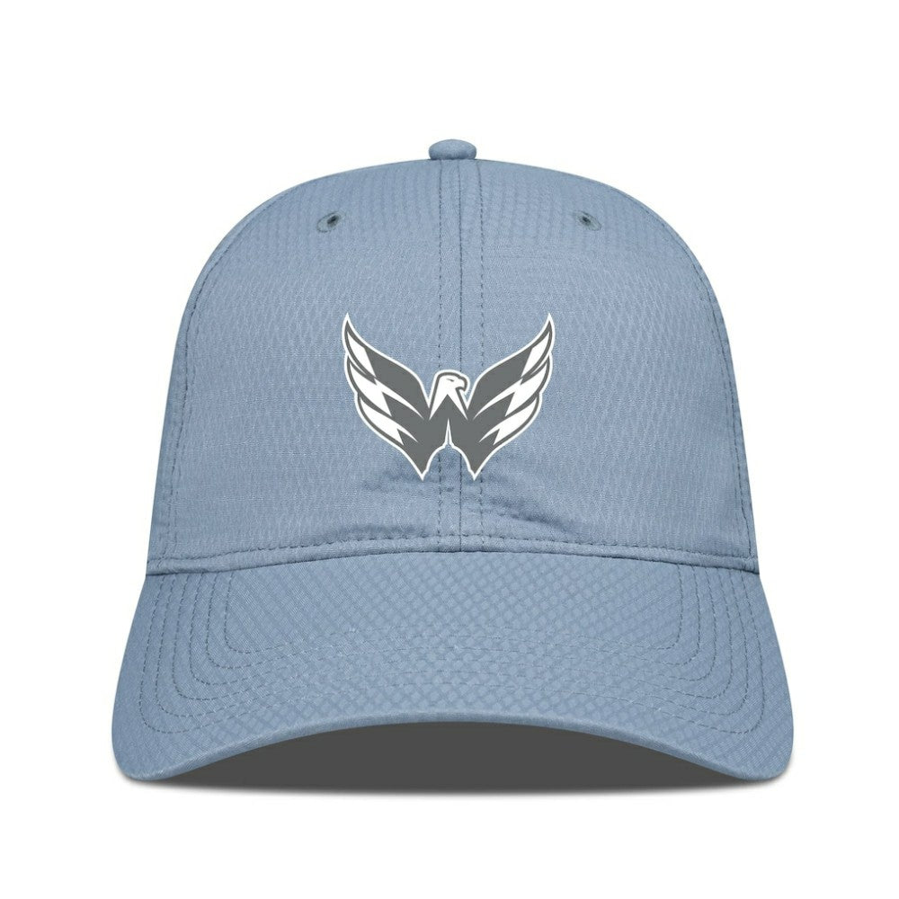Washington Capitals Levelwear Matrix Slate & Snow Unstructured Adjustable Hat Blue