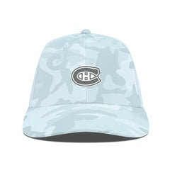 Montreal Canadiens Levelwear Clash Slate & Snow Meshback Flex Hat Camo