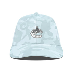 Vancouver Canucks Levelwear Clash Slate & Snow Meshback Flex Hat Camo
