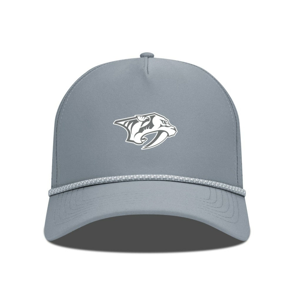 Nashville Predators Levelwear Gordon Slate & Snow Rope Adjustable Hat Gray