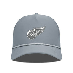 Detroit Red Wings Levelwear Gordon Slate & Snow Rope Adjustable Hat Gray