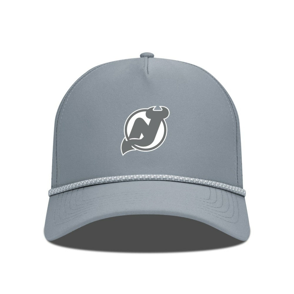 New Jersey Devils Levelwear Gordon Slate & Snow Rope Adjustable Hat Gray