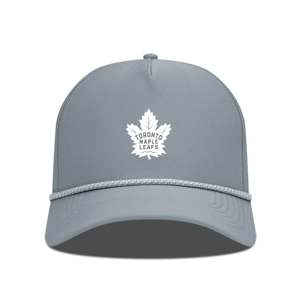 Toronto Maple Leafs Levelwear Gordon Slate & Snow Rope Adjustable Hat Gray