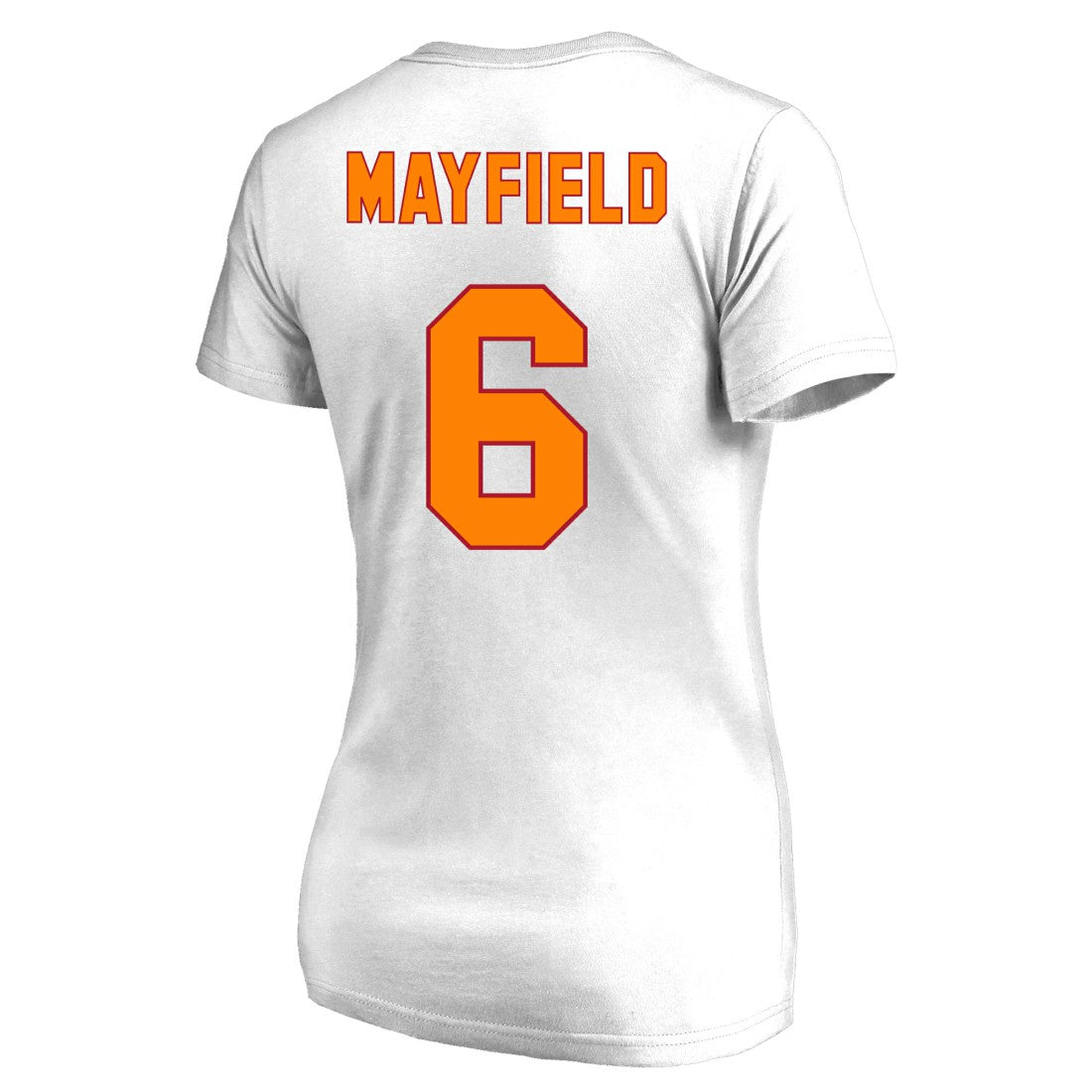 Baker Mayfield Tampa Bay Buccaneers Women's Plus Size Name & Number Scoop Neck T-Shirt - White cheap