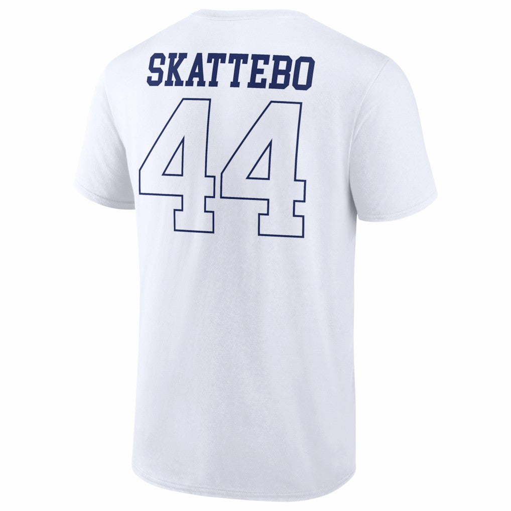 Cam Skattebo New York Giants Tonal Player Name & Number T-Shirt - White sale