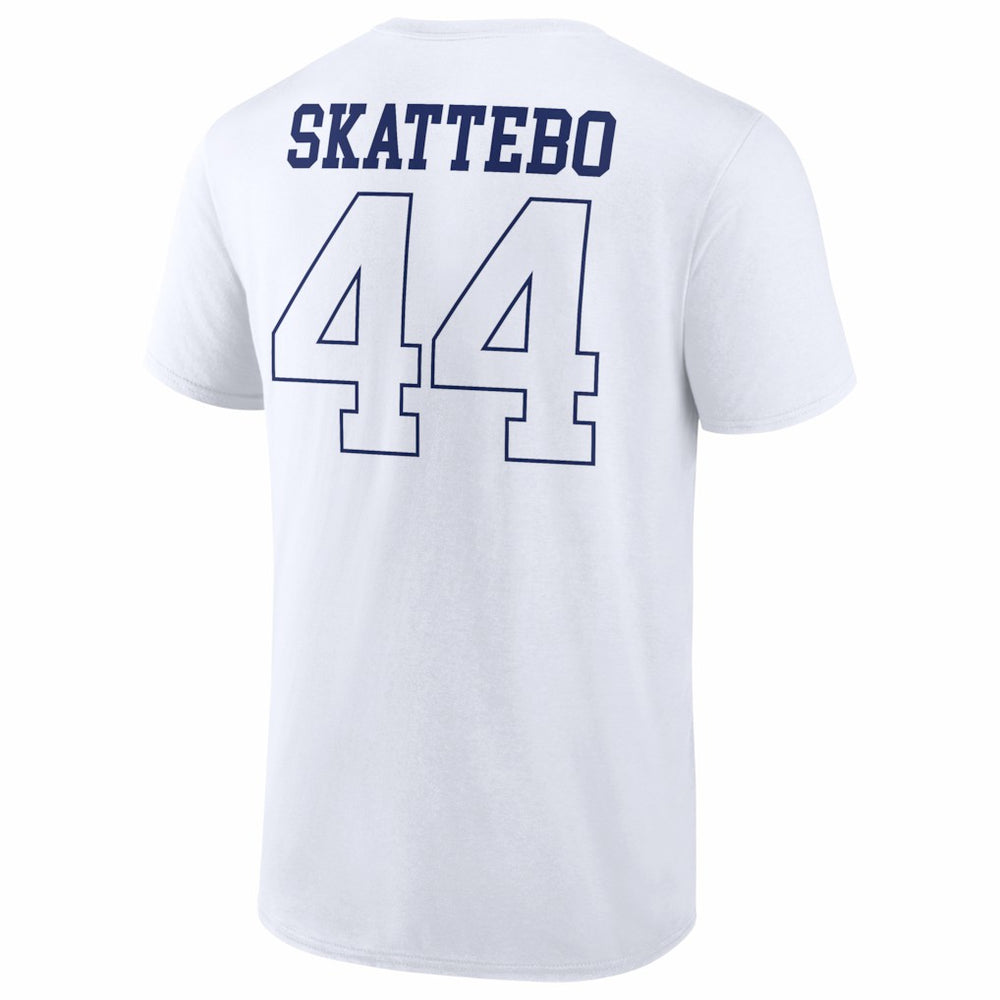 Cam Skattebo New York Giants Tonal Player Name & Number T-Shirt - White sale