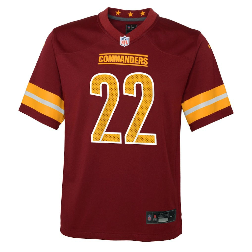Jacory Croskey-Merritt Washington Commanders Youth Team Game Jersey - Burgundy | Nike online