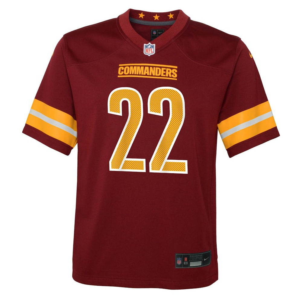 Jacory Croskey-Merritt Washington Commanders Youth Team Game Jersey - Burgundy | Nike online