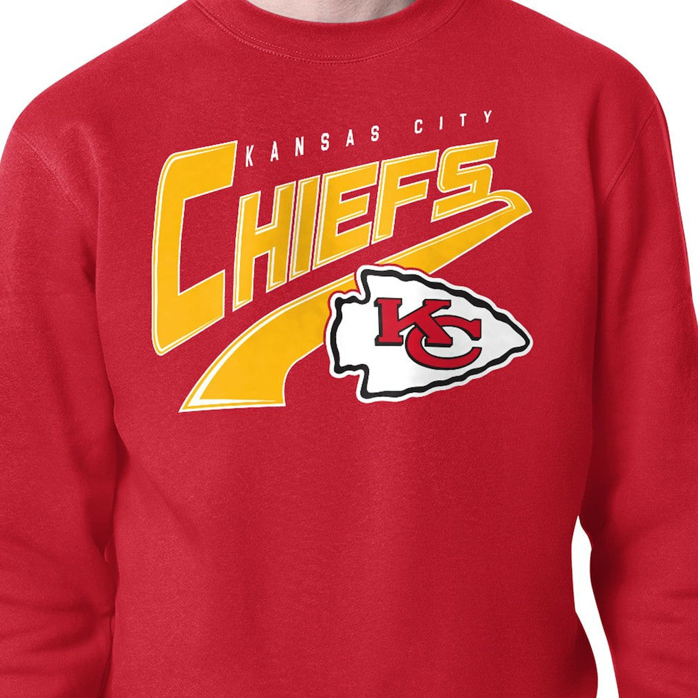 Kansas City Chiefs Starter Modern Tailsweep Fleece Sweatshirt - Red discount