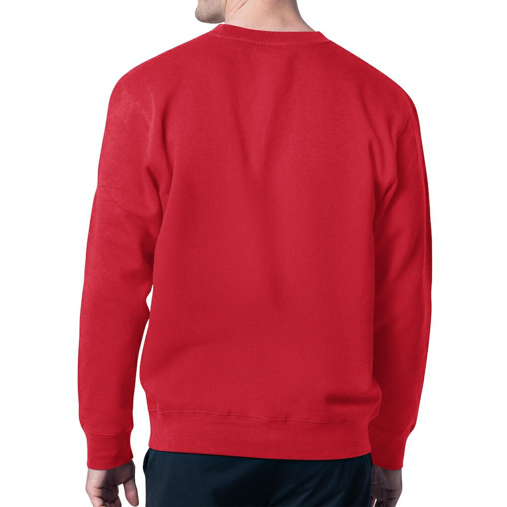 Atlanta Falcons Starter Modern Tailsweep Fleece Sweatshirt - Red on sale