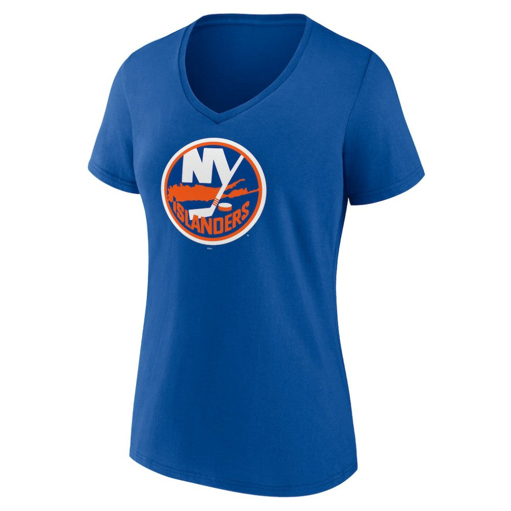 New York Islanders Women's Mother's Day V-Neck T-Shirt Royal