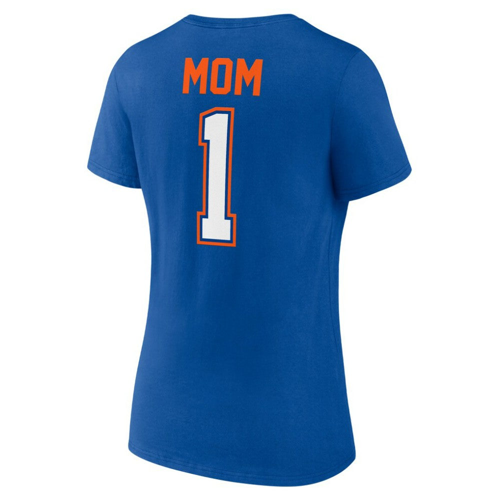 New York Islanders Women's Mother's Day V-Neck T-Shirt Royal