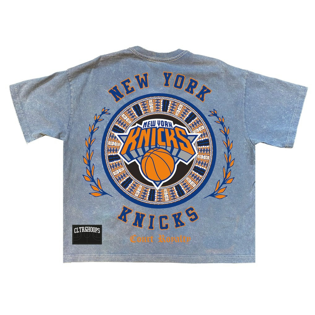 New York Knicks Culture Worldwide Collection Premium T-Shirt - Powder Blue for sale