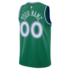 Dallas Mavericks Unisex Swingman Custom Jersey sale - Classic Editi- Green | Nike online