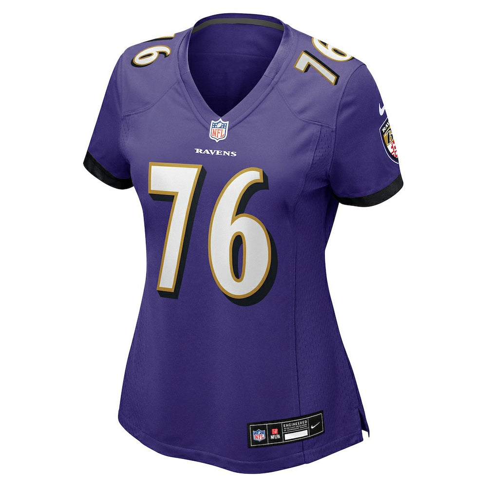 Kenyon Green Baltimore Ravens Women's Team Game Jersey - Purple | Nike sale