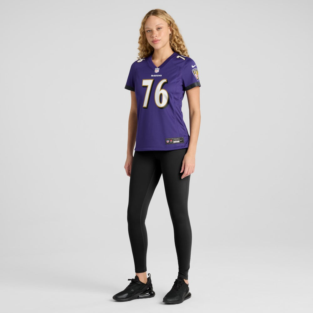 Kenyon Green Baltimore Ravens Women's Team Game Jersey - Purple | Nike sale
