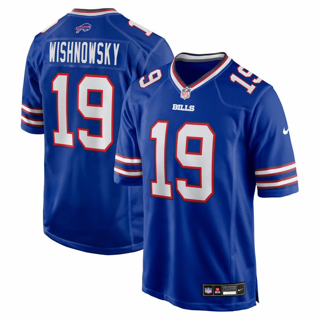Mitch Wishnowsky Buffalo Bills Team Game Jersey - Royal | Nike for sale