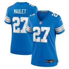 Arthur Maulet Detroit Lions Women's Team Game Jersey - Blue | Nike on sale