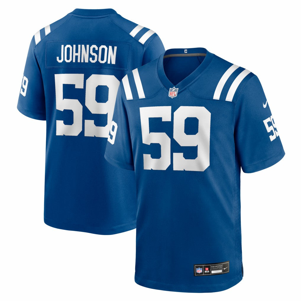 Buddy Johnson Indianapolis Colts Team Game Jersey - Royal | Nike cheap