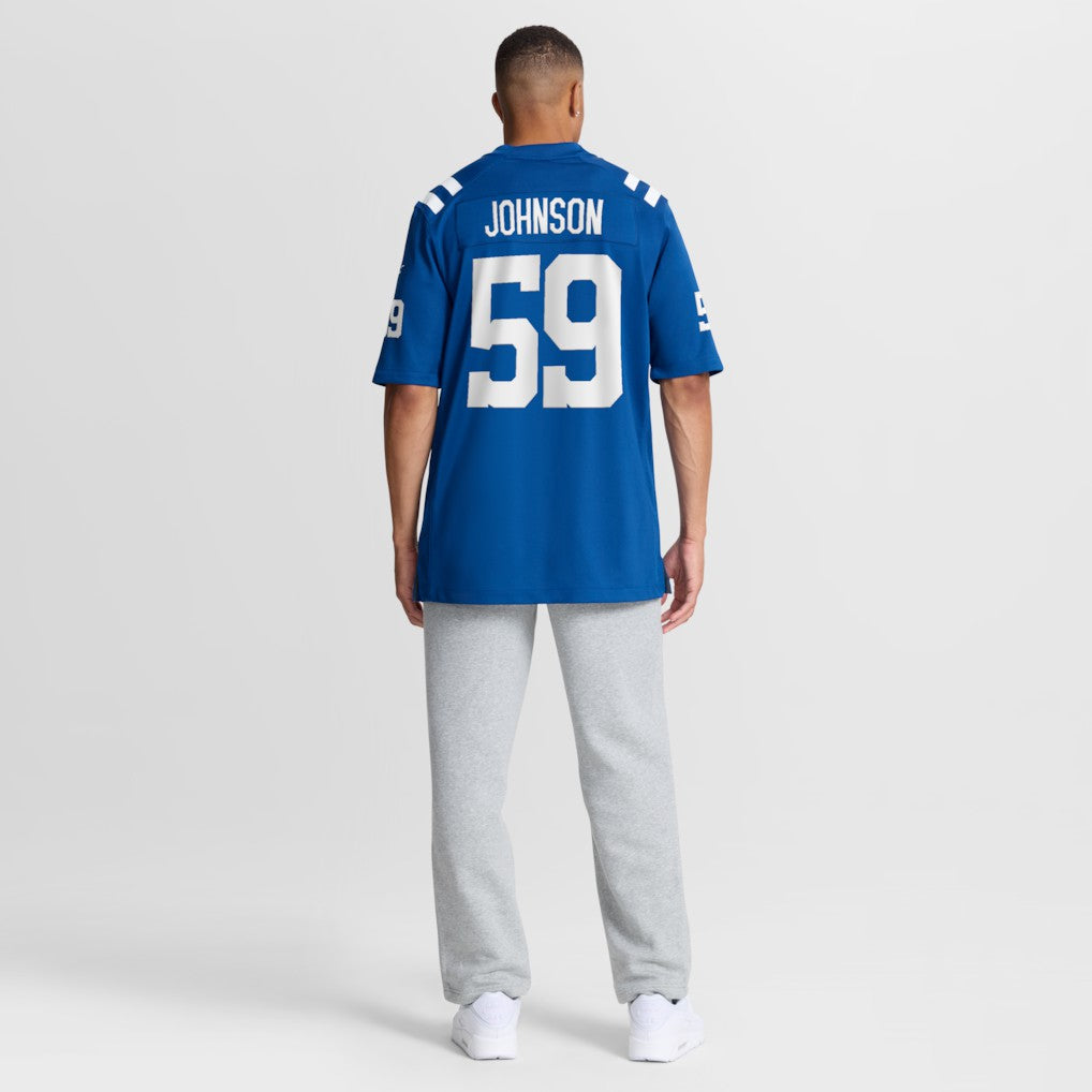 Buddy Johnson Indianapolis Colts Team Game Jersey - Royal | Nike cheap