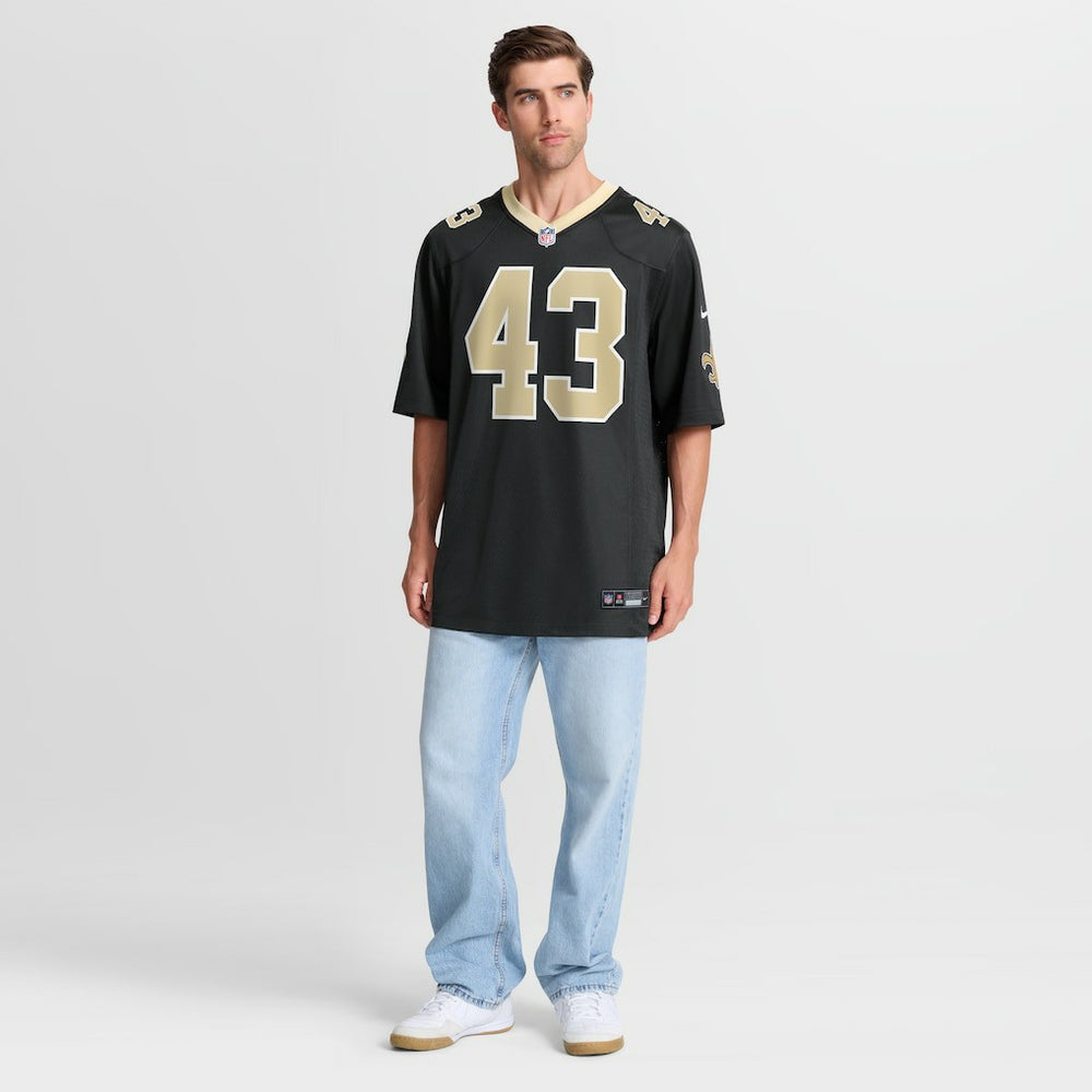 Michael Davis New Orleans Saints Team Game Jersey - Black | Nike cheap