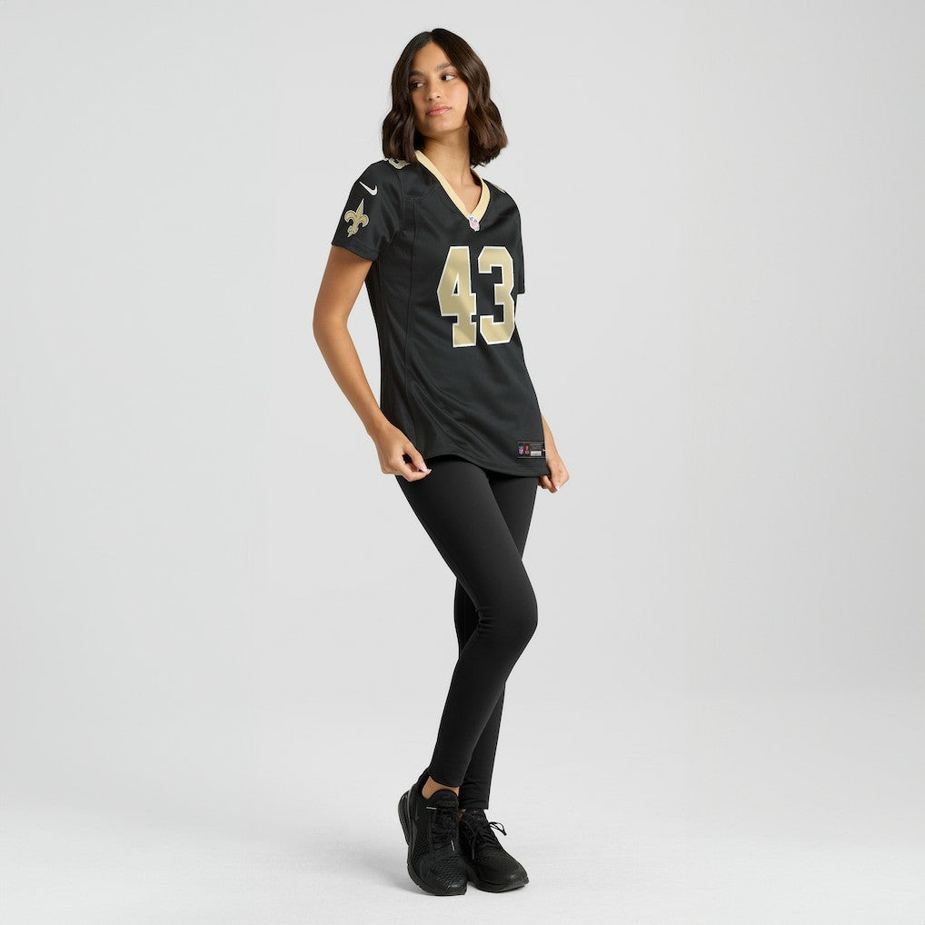 Michael Davis New Orleans Saints Women's Team Game Jersey - Black | Nike discount