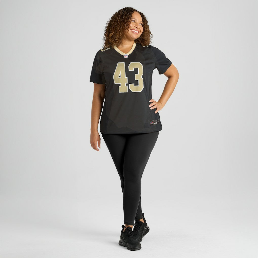 Michael Davis New Orleans Saints Women's Team Game Jersey - Black | Nike discount