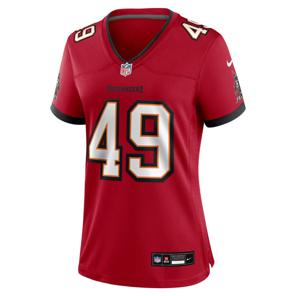Owen Wright Tampa Bay Buccaneers Women's Team Game Jersey - Red | Nike outlet