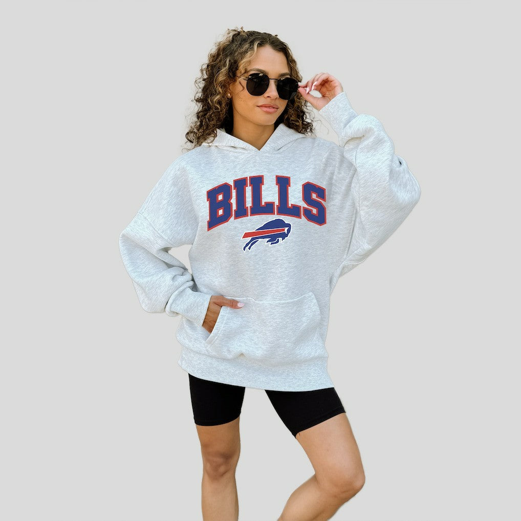 Buffalo Bills Gameday Couture Women's Fan Edition Premium Weight Hoodie - Ash online