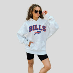 Buffalo Bills Gameday Couture Women's Fan Edition Premium Weight Hoodie - Ash online